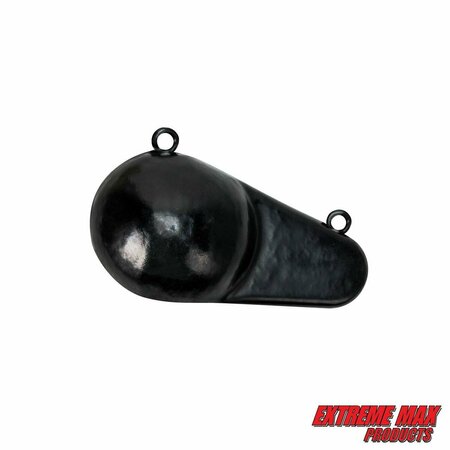 Extreme Max Extreme Max 3006.6619 Coated Keel-Style Downrigger Weight - 6 lbs. 3006.6619